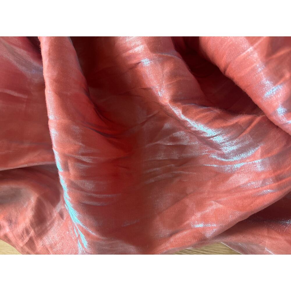 PrettyLittleThing Pink Iridescent Ruched Mini Dress - Picture 3 of 4